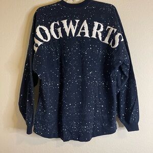 Harry Potter Navy Blue and White Crewneck Sweater